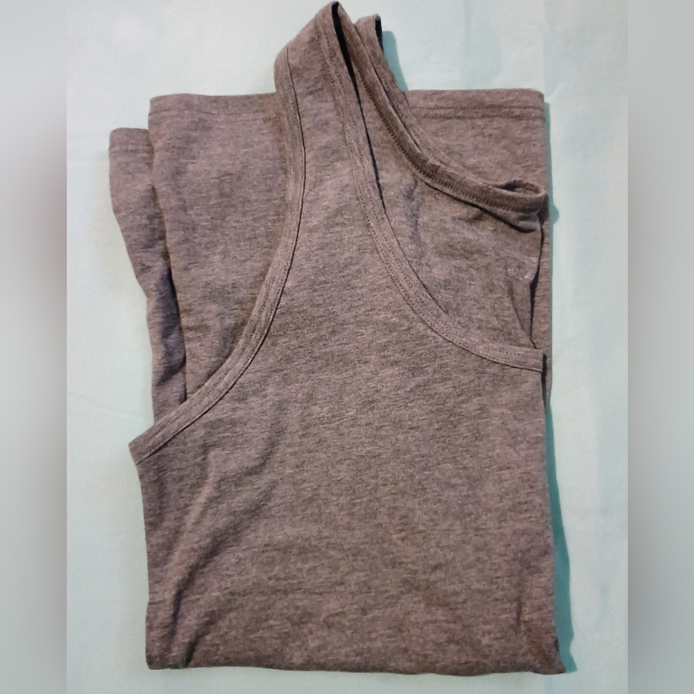 💰 NWOT Womens Tank Top 3 Trio XS Gray Baby Blue Teal Snug True To Size Casual - Picture 2 of 4
